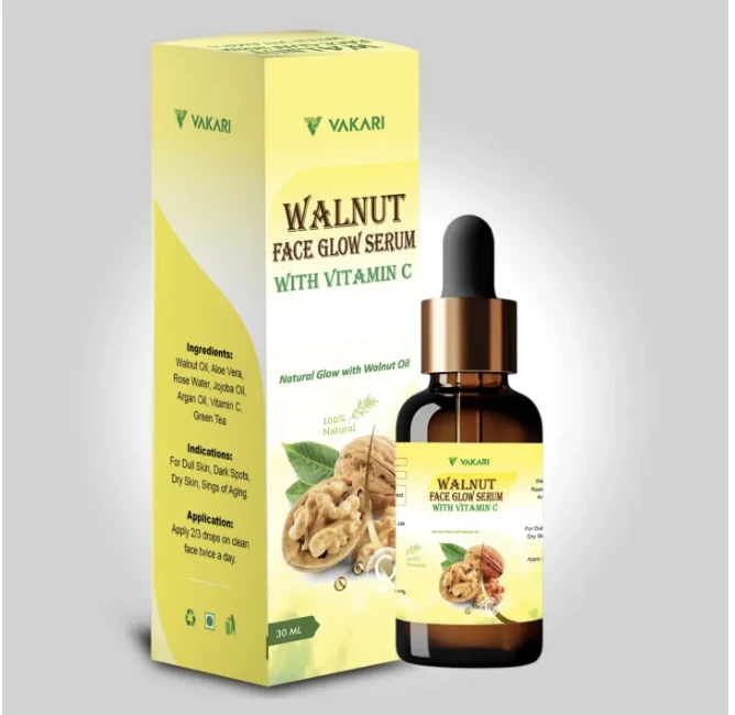 Walnut Face Glow Serum With Vitamin C