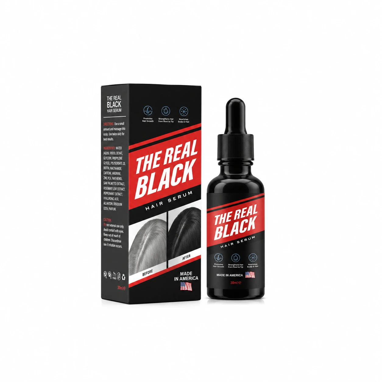 The Real Black Hair Serum