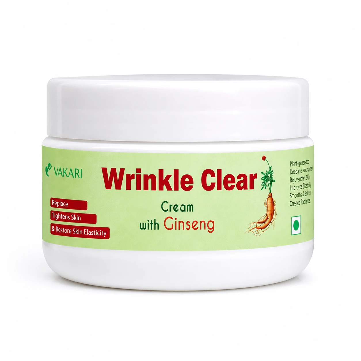 Wrinkle Clear Cream with Ginseng Anti-Aging & Skin...