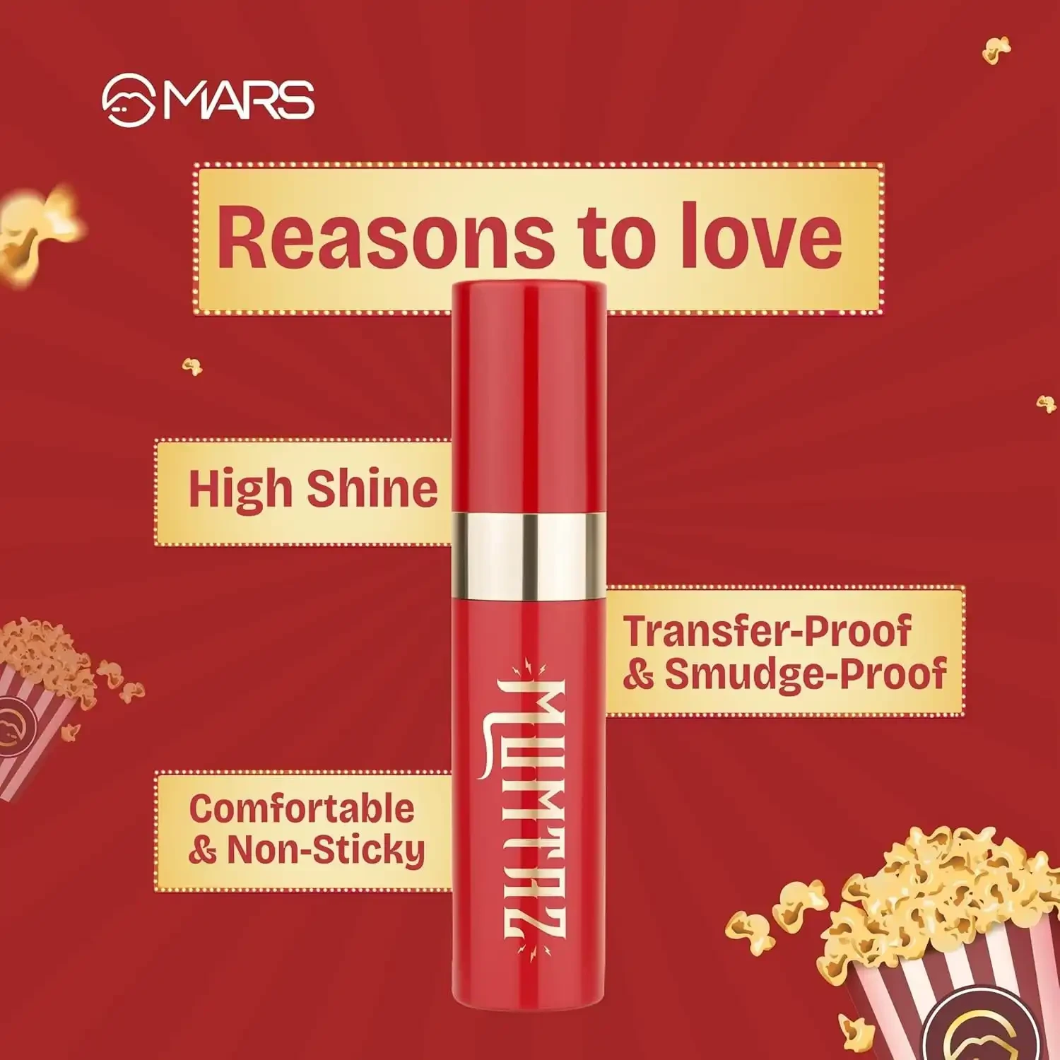 MARS Cinemagic Transfer-Proof Lip Gloss | Intense...