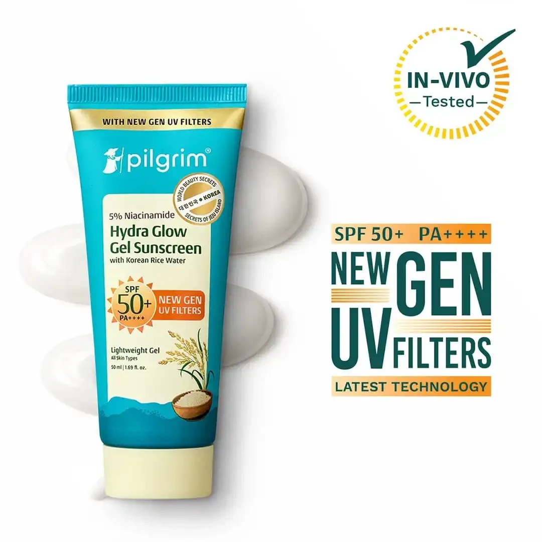 Pilgrim | 5% Niacinamide Hydra Glow Gel Sunscreen...