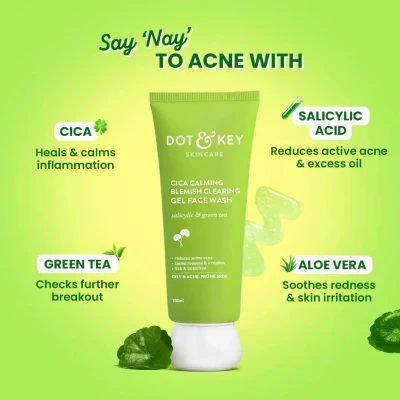 Dot & Key Cica + Salicylic Acid Face Wash for Oily...