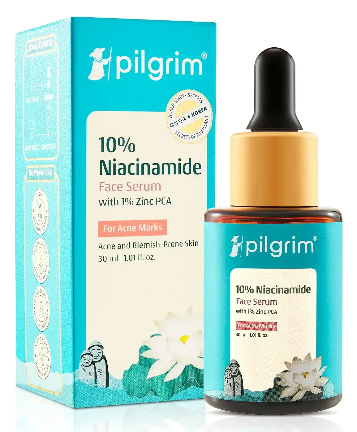 Pilgrim 10% Niacinamide Face Serum For Acne Marks...