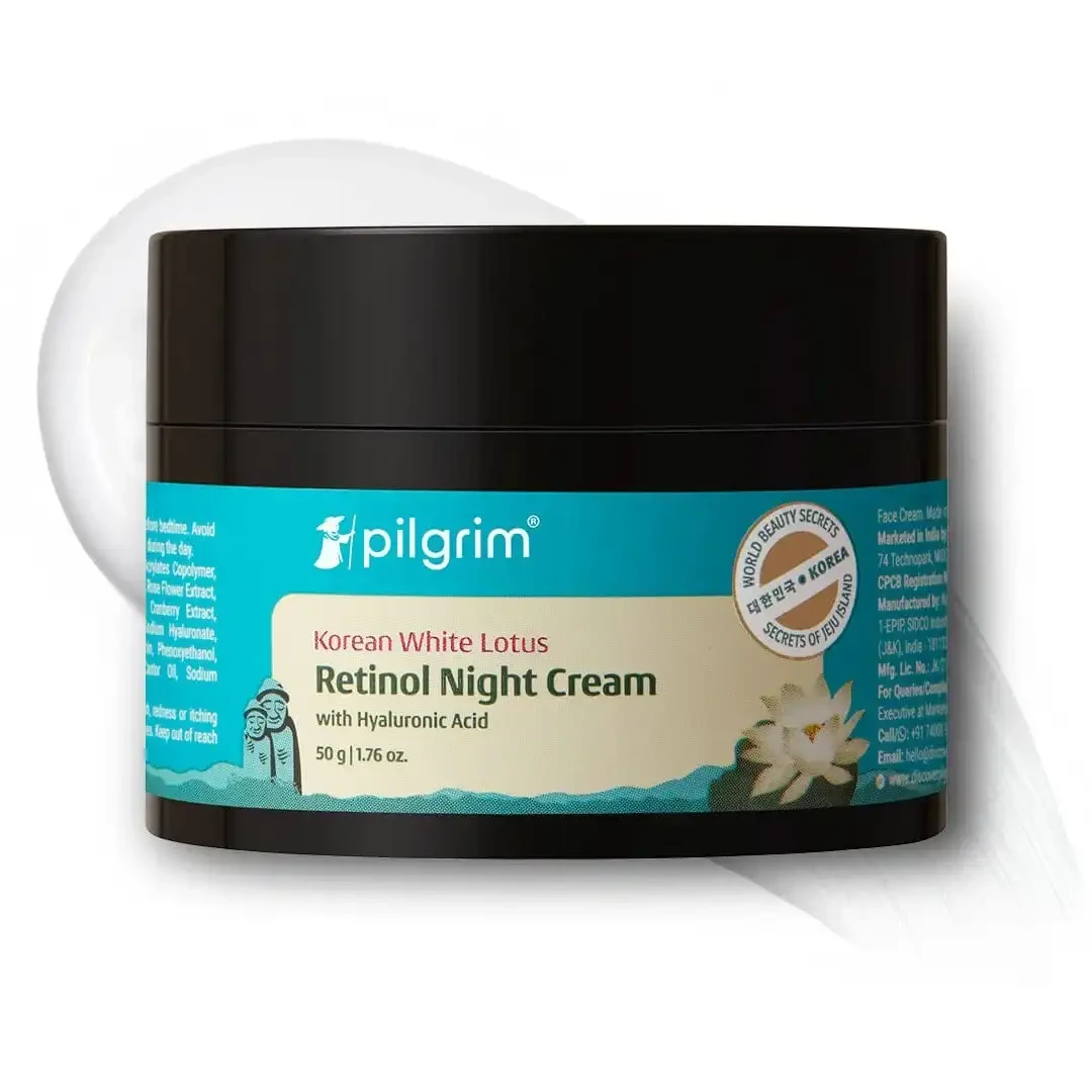 Pilgrim | Retinol Night Cream with Vitamin C & Hya...