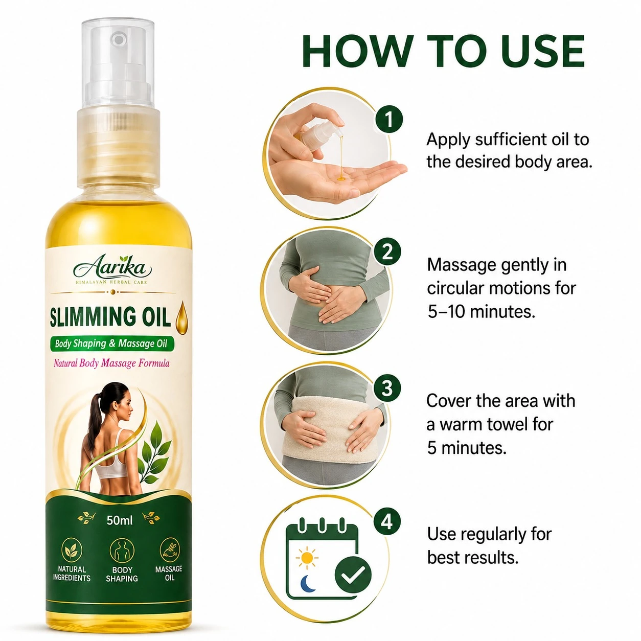 Aarika Slimming Oil – Her...